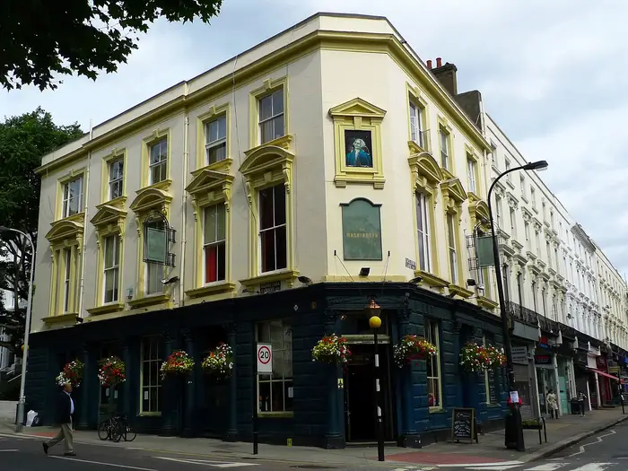 The Washington pub on England's Lane in Belsize Park